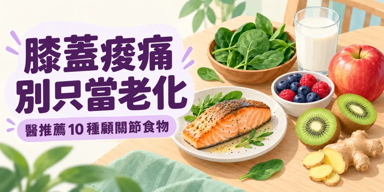 膝蓋痠痛別只當老化！醫推薦「10種顧關節食物」鮭魚、奇異果都上榜